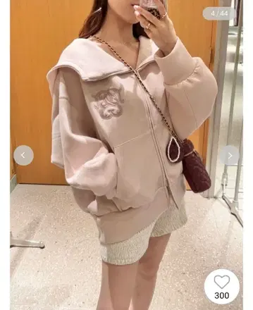 SNIDEL 볼륨 후드티