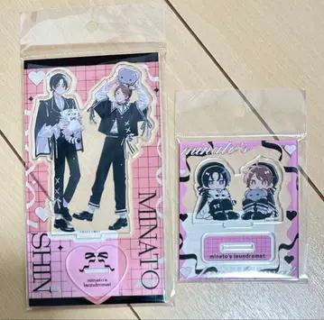 미나토 상점 코인 랜드리 아크릴 스탠드  BL 페어