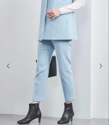 UNITED ARROWS 라이트 트위드 슬림 팬츠