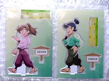 닌타마 란타로 젠포지 잇사쿠 식만 루사부로 아크릴 스탠드 2종 세트