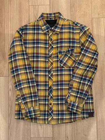 nano universe x 니시카와 다운 다운 체크 셔츠