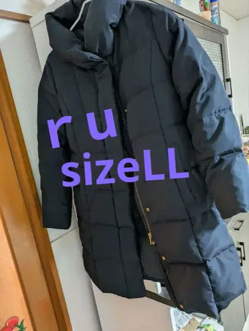 네이비 퀼팅 다운 자켓