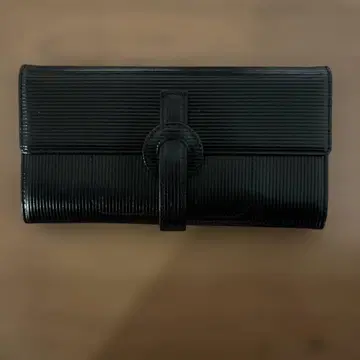 HIROKO NARASHI 스트라이프 블랙 장지갑