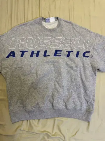 러셀 애슬레틱 그레이 트레이닝복 S 사이즈
