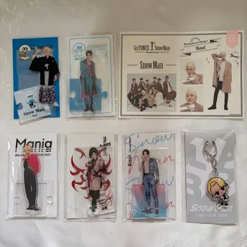 SnowMan 아크릴 스탠드 스노치루 라울 세트