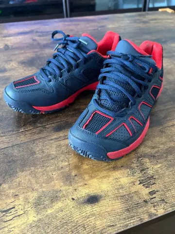 네이비/레드 테니스화