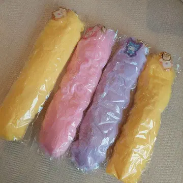 산리오 푹신 테일 참 4개 세트