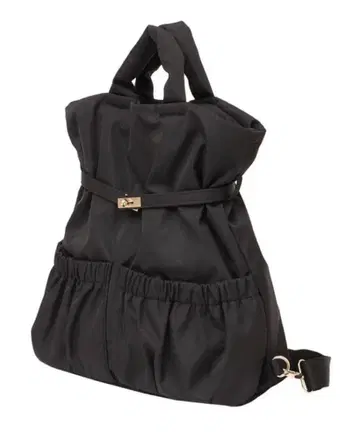 WEB 한정판 3way SHIPS 퍼프 백팩 블랙 숄더백 A4