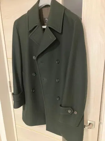 SHIPS 별주 이탈리아 CARRARO 사 남성용 P 코트 (올리브)