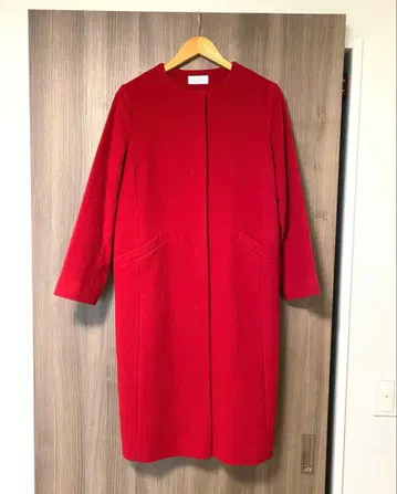 BARNEYS NEW YORK 빨간색 롱 코트