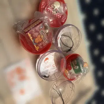 디즈니씨 가챠가챠 키체인 3개 세트