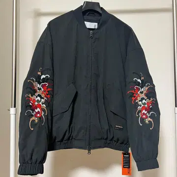 TIGHTBOOTH BRAIN DROPS MA-1 BLACK