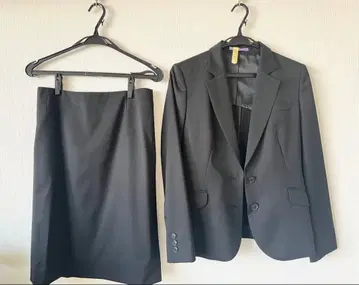 LES MUES 블랙 스커트 수트 상하의