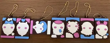 치이카와 캐릭터 파카 러버 마스코트 풀 세트