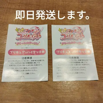 프리큐어 하이 터치권 2매