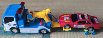 JAF 레커 자동차와 견인차 세트