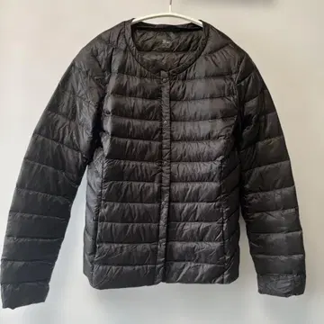 UNIQLO 블랙 울트라 라이트 다운 자켓 M