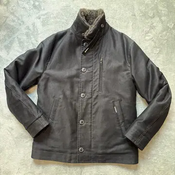 BLUE BLUE 다크 그레이 밀리터리 자켓