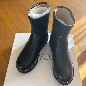 여성용 숏부츠 블랙 통굽 23~23.5 S사이즈