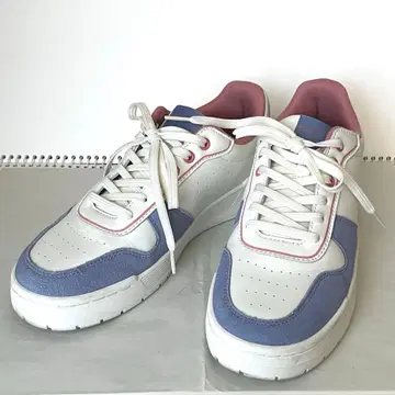 VORTIR 스니커즈 화이트/블루/핑크 25.5cm