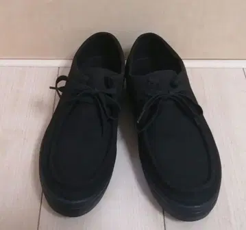 무인양품 피로를 덜어주는 발수 기모 티롤리안 슈즈 블랙 26.0cm