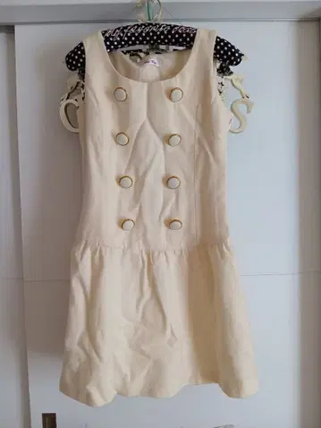 바이바이 백리본 슬리브리스 원피스