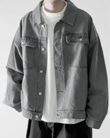 RUUBON 12.5oz 와이드 데님 자켓