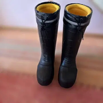 경량 방한 보온 방수 장화 블랙 컬러 조정 가능