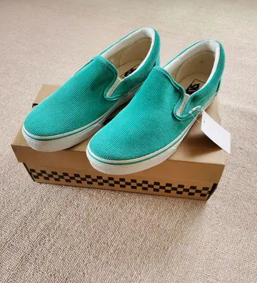 VANS 코듀로이 슬립온 슬립온 인기 무료배송 배송비 포함