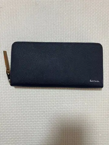 [ 미사용 새상품 ] Paul Smith 네이비 장지갑 BPS647