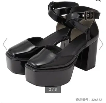 gu 앵클 스트랩 펌프스