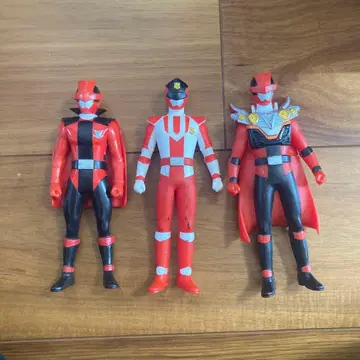 패트레인저 루팡레인저 슈퍼전대 히어로 피규어 3체 세트