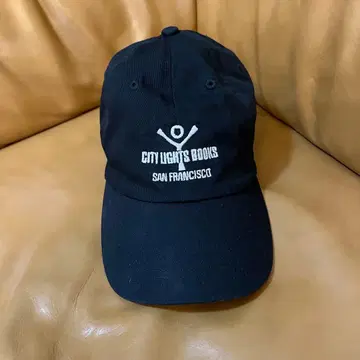 City Lights Books 캡 블랙