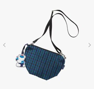 familiar 미니백 블루 계열 familiar 체크 미개봉 새상품