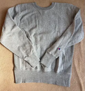 Champion Reverse Weave 그레이 맨투맨 M