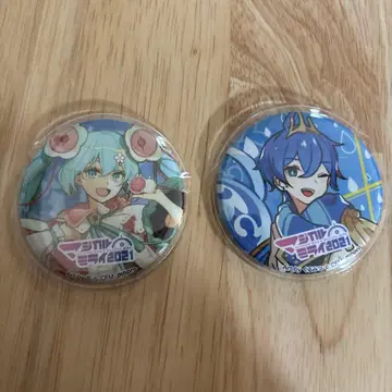 매지컬 미라이 2021 KAITO 하츠네 미쿠 캔뱃지 키 비주얼