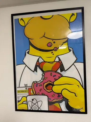 호머 심슨 도넛 포스터