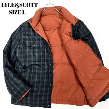 컨디션 최상 라일앤스캇 다운 자켓 리버서블 다운 90% L