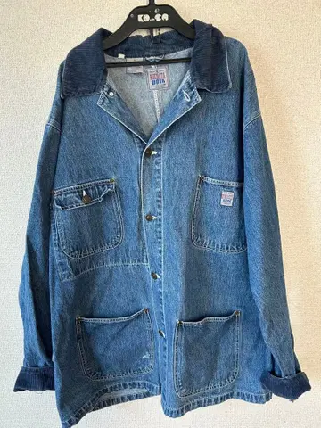 NIKOATA 데님 커버올 XL