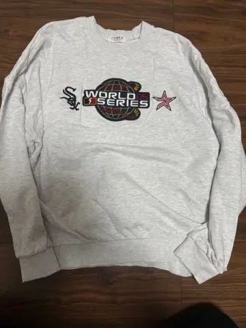 그레이 맨투맨 WORLD SERIES