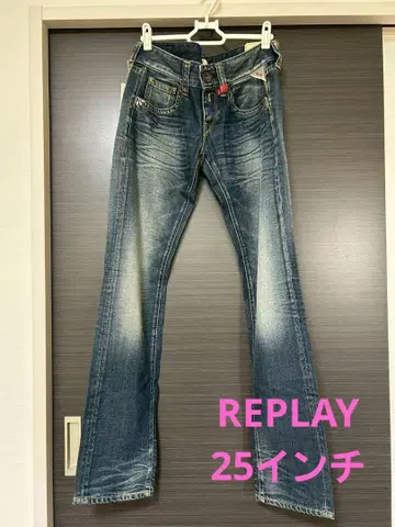 REPLAY 데님 팬츠 25인치 미사용 새상품