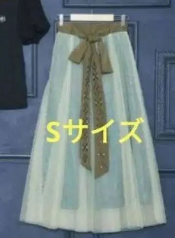 S 사이즈 안나 스커트 시마무라 치하루 디즈니 안나 겨울왕국 대관식 그린