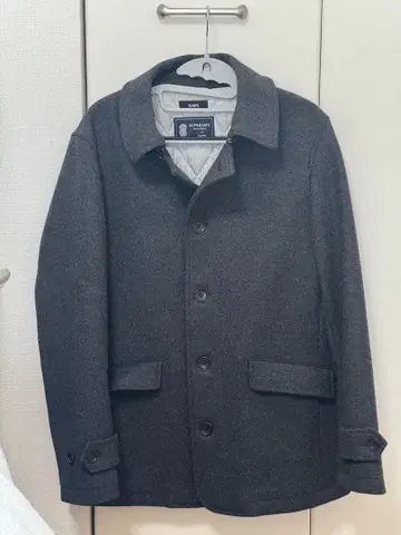 다크 그레이 자켓 울 100%