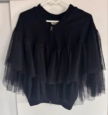 미사용 새상품 니트&튤 아우터 트라쪼돈나