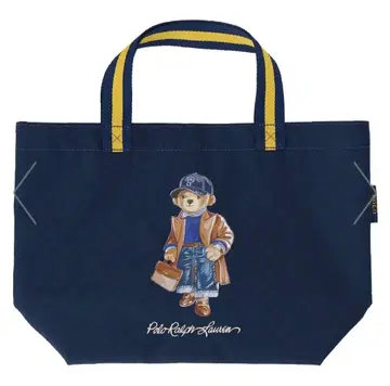 폴로 랄프로렌 폴로베어 파우치 포함 토트백 하자 있음