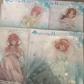 제일복권 H상 5등분의 신부 빅 아크릴 스탠드