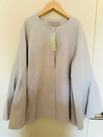 노카라 자켓 L 라이트 그레이