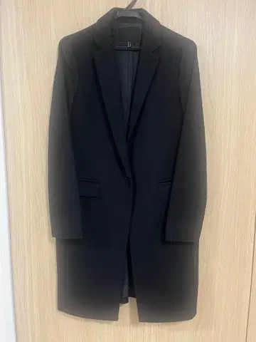 ICB 네이비 체스터 코트