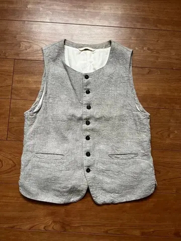 네스트로브 린넨 그레이 베스트