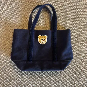 페이 올드 테디 와펜 토트백 네이비